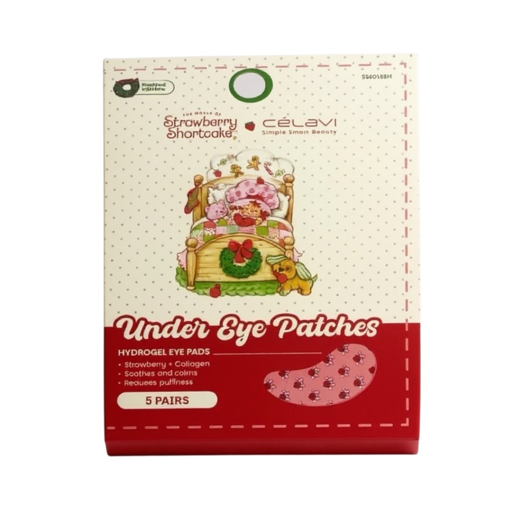 Célavi Strawberry Shortcake Under Eye Patches - Red